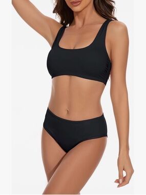 Beautikini Period Swimwear Menstrual Leakproof Sporty Bikini Bottoms Only size S